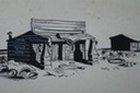 Old Saloon (Pen & Ink) 1957-59
