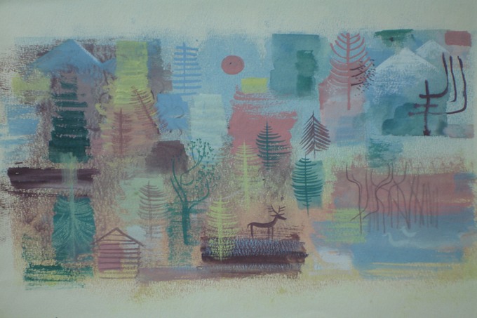 Forest Quilt  (Watercolor) 1957-59