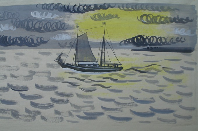 Martha's Vineyard #11 (Watercolor) 1956-57