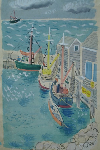 Martha's Vineyard #12 (Watercolor) 1956-57