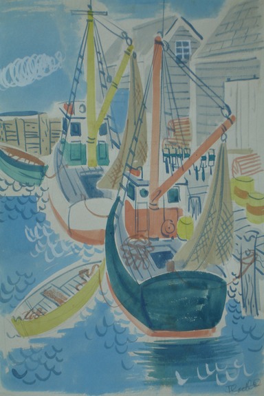Martha's Vineyard #4 (Watercolor) 1956