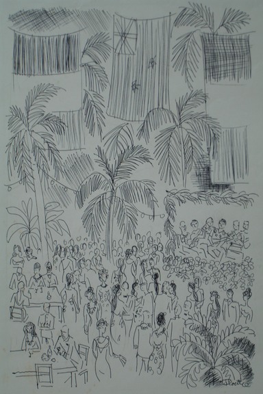 Tahiti (Pen & Ink) 1963
