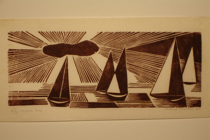 Tampa Bay (Sepia) (Silkscreen) 1965