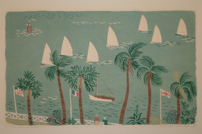 To Windward (Silkscreen) 1948